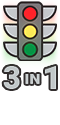 3in1 «Світлофор»