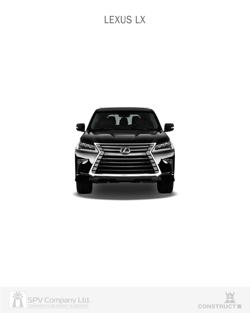 Фото Захисний кожух CONSTRUCT механічний ALL-not_actual SKS 10 LEXUS LX     2016-2022 в інтернет-магазині locksmaster.com.ua