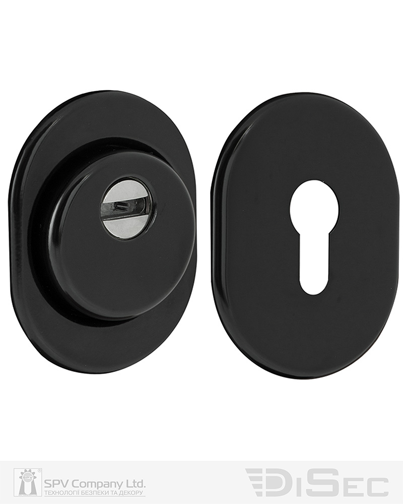 Фото Протектор DISEC   SFERIK BD+ DIN OVAL 25мм   Фарба_чорна 3клас N     Комплект в інтернет-магазині locksmaster.com.ua