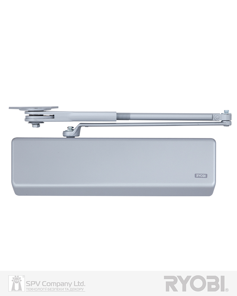 Фото Дотягувач накладний RYOBI 4550 DS-4550P SILVER BC/DA PRL_HO_ARM EN_2-7+ до_200кг 1400мм       в інтернет-магазині locksmaster.com.ua
