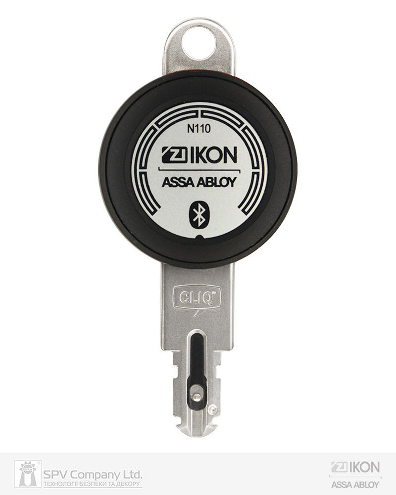 Фото Ключ IKON e-CLIQ 1KEY   27мм VERTICAL CLIQ_GO_Bluetooth   15мм       BLACK в інтернет-магазині locksmaster.com.ua