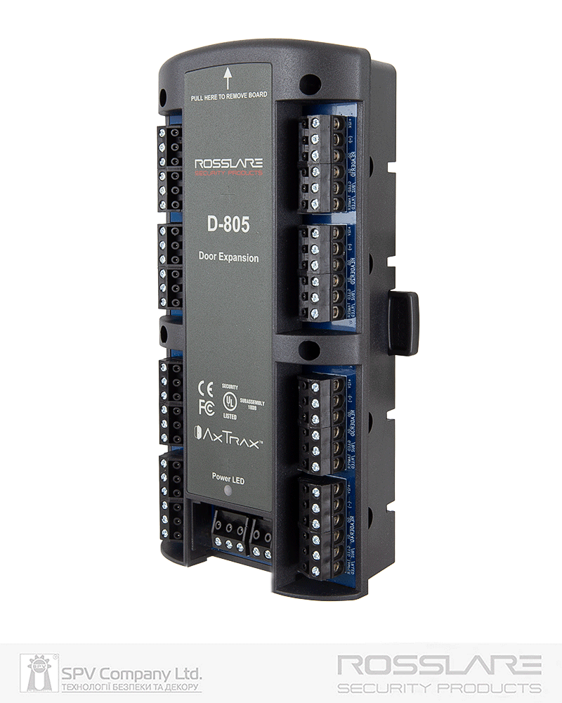 Фото Плата розширення ROSSLARE D805 на 4 зчитувача, до AC-825IP       12V в інтернет-магазині locksmaster.com.ua