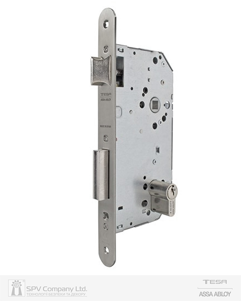 Фото Замок врізний TESA 2030CE             BS50мм FP23 rounded  Stainless Steel      в інтернет-магазині locksmaster.com.ua