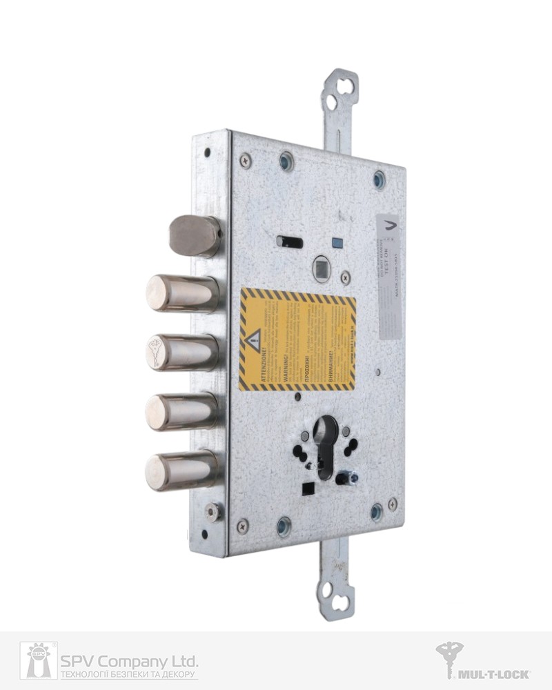 Фото Замок врізний MUL-T-LOCK 3-WAY DIN LCTSC01032800А без планки UNIV   BS65мм 85мм             L.O.G. w/o_SP в інтернет-магазині locksmaster.com.ua