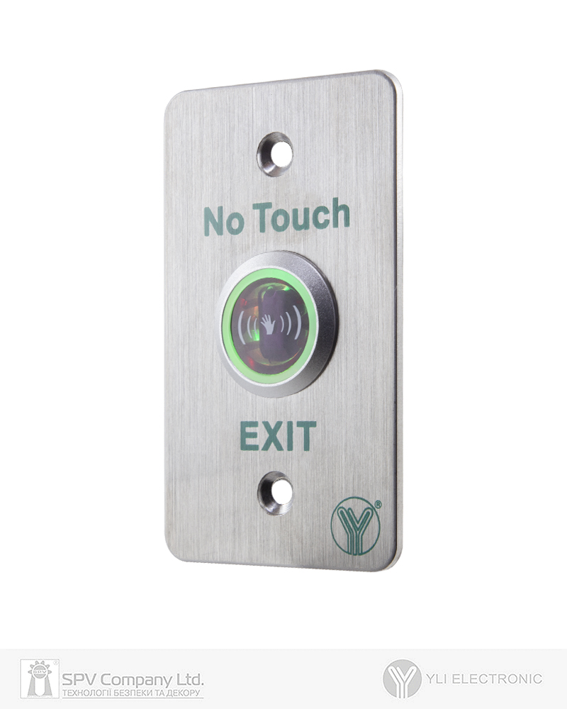 Фото Кнопка виходу YLI електронний ISK-841В для контролю доступу         в інтернет-магазині locksmaster.com.ua