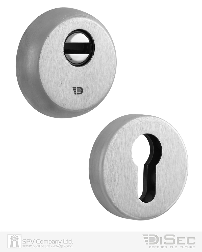 Фото Протектор DISEC     BD54 DIN ROUND 13мм 70мм Нерж.сталь_мат 3клас IT     Комплект в інтернет-магазині locksmaster.com.ua