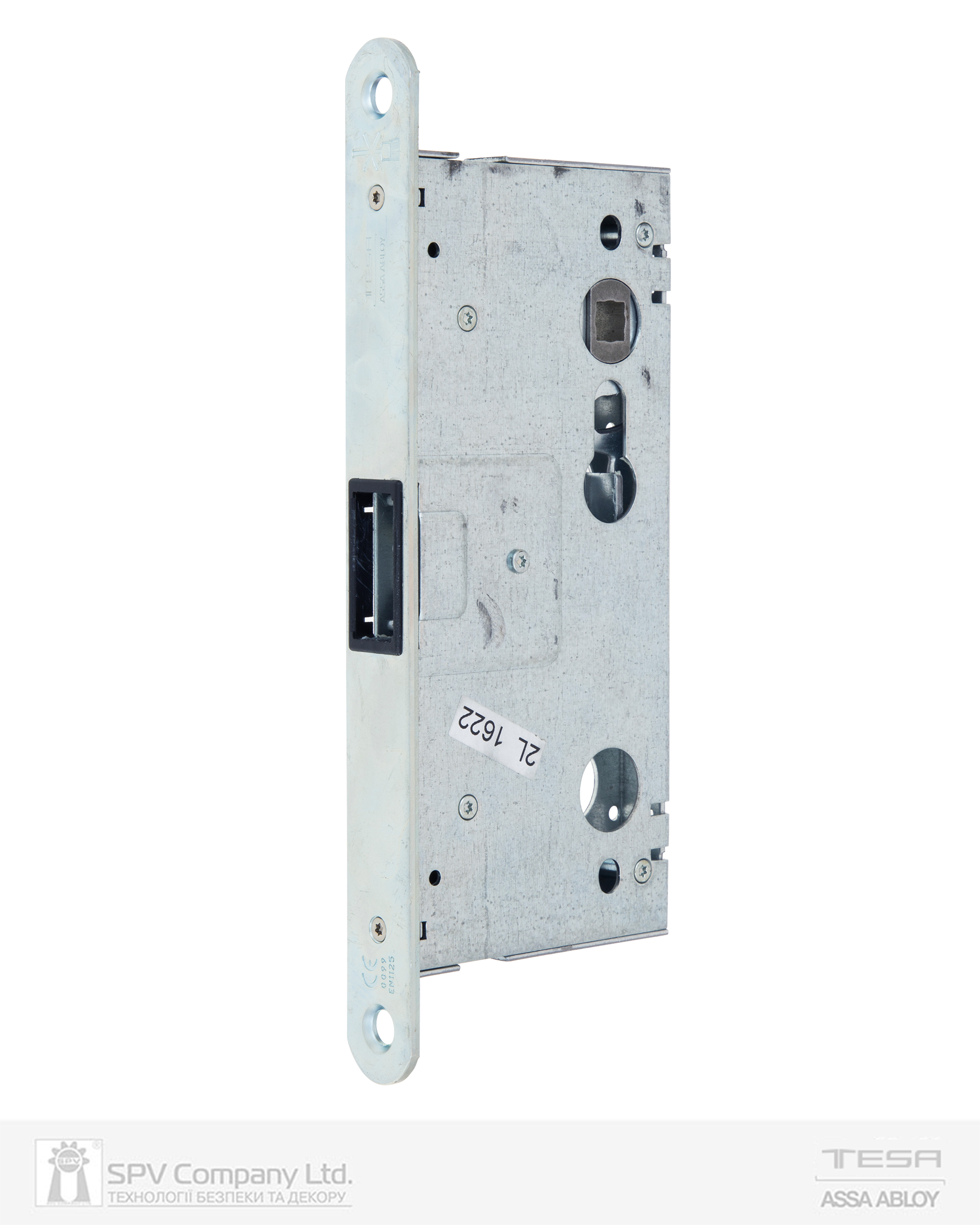 Фото Замок TESA для пасивної стулки врізний CF320SR9Z   BS65мм   Zinc   9x9мм   в інтернет-магазині locksmaster.com.ua