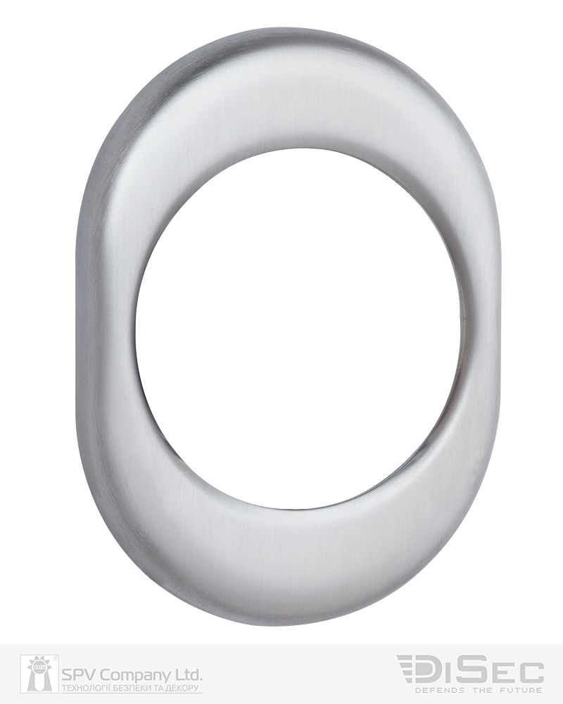 Фото Щиток DISEC     KT3559   OVAL     Нерж.сталь_мат   IT       в інтернет-магазині locksmaster.com.ua