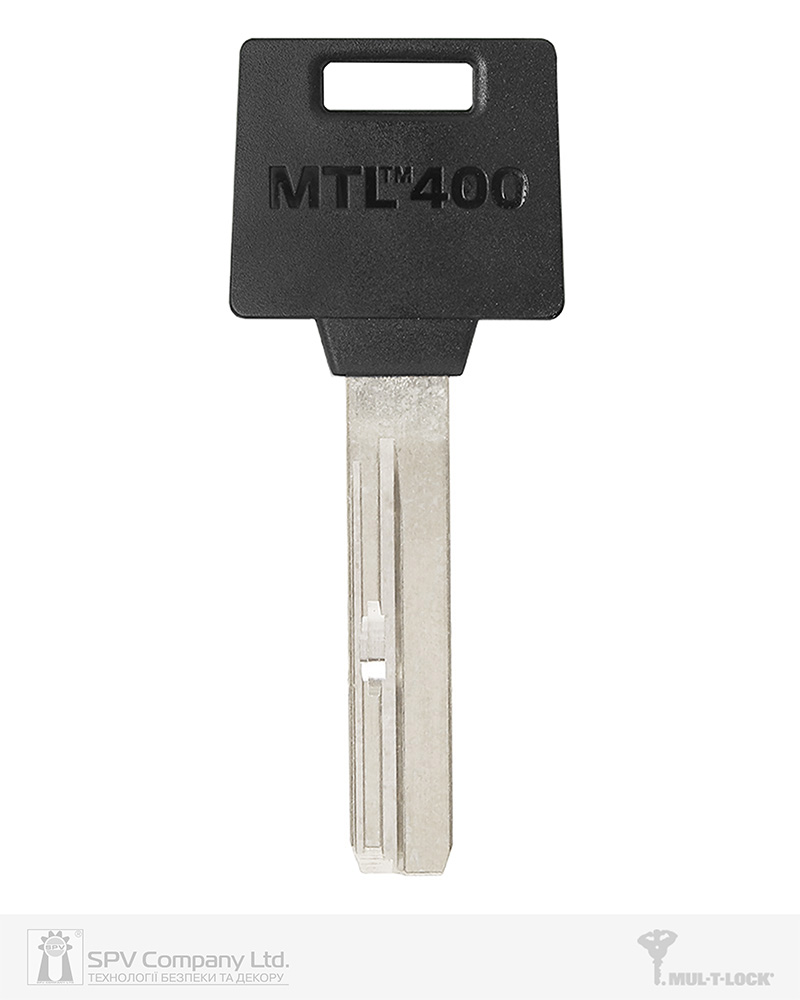 Фото Ключ MUL-T-LOCK MTL400 1KEY 2865 42,5мм HORIZONTAL   NSi 31мм     DND3D_BLACK   в інтернет-магазині locksmaster.com.ua