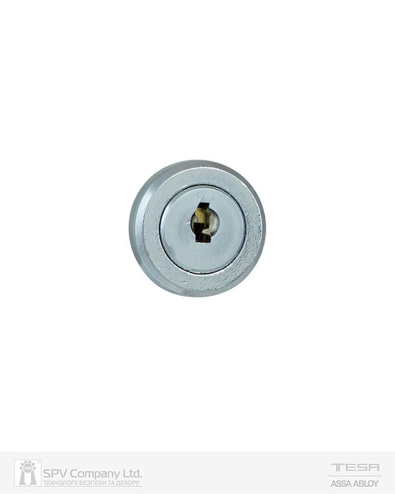 Фото Замок меблевий TESA 610.021 20мм 22,7мм     CR     2KEY TES1_M   UNIV PB в інтернет-магазині locksmaster.com.ua