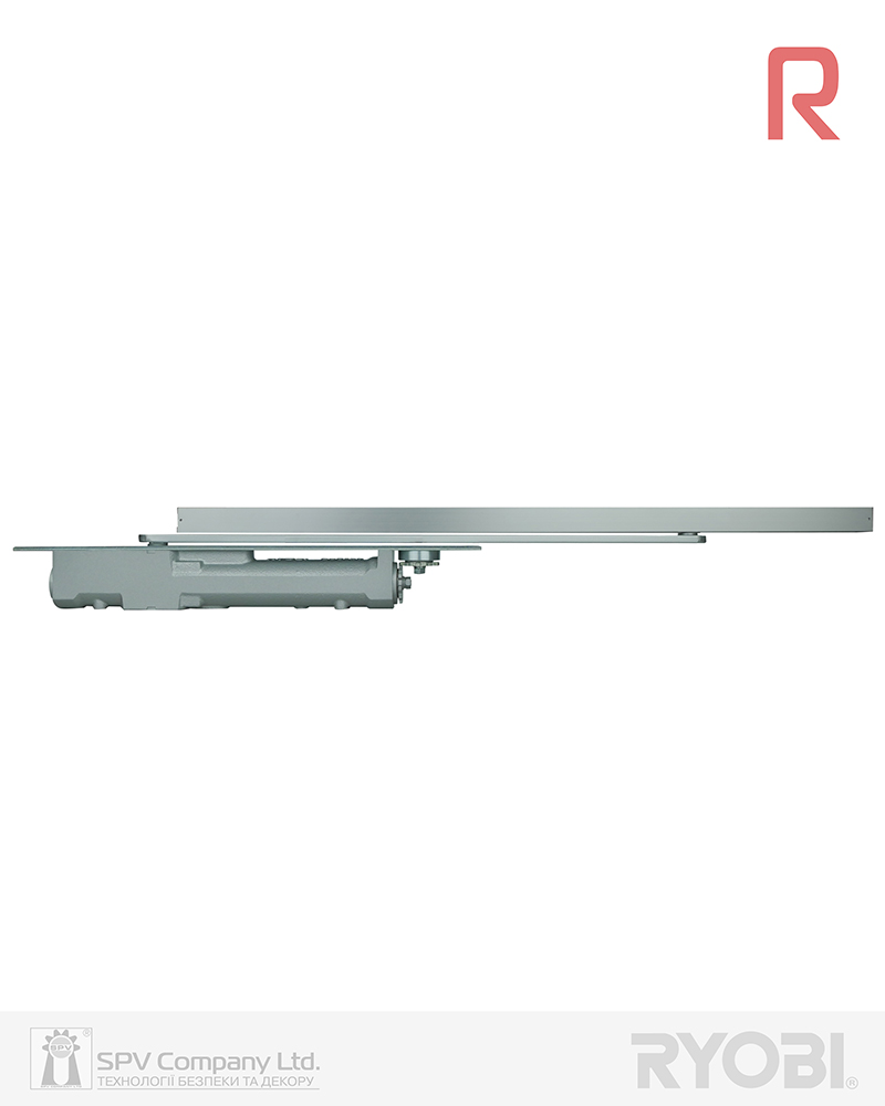 Фото Дотягувач врізний RYOBI GEOPRO GCC_4V_R ALUMINIUM   SLD_ARM EN_1-6 130кг 1100мм LEFT   Подвійний CAM+R&P механізм в інтернет-магазині locksmaster.com.ua