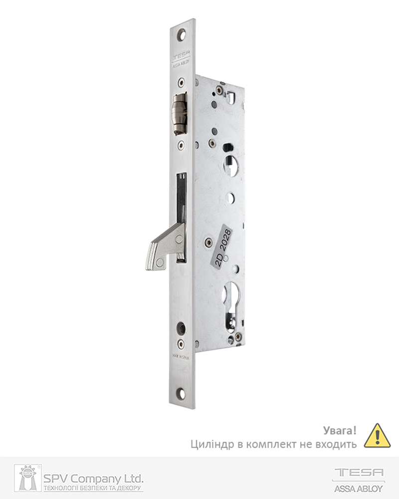Фото Замок врізний TESA DIN 4246BE UNIV BS35мм     SS 22мм       в інтернет-магазині locksmaster.com.ua