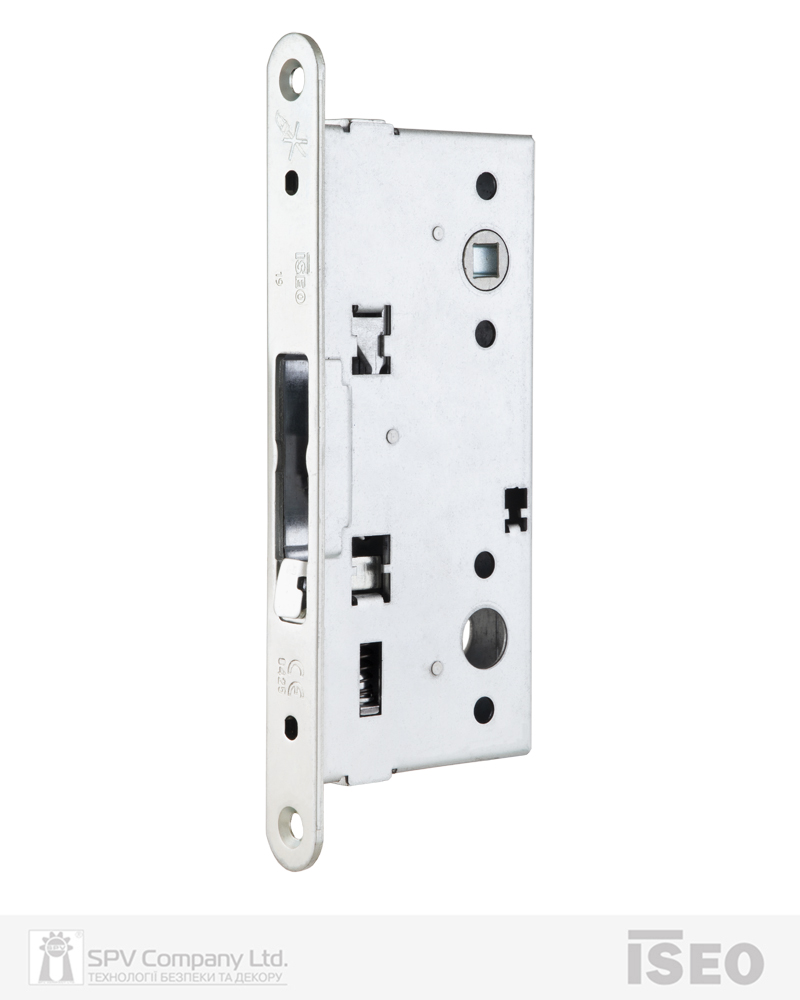 Фото Замок ISEO для пасивної стулки врізний 212700654         9x9мм Zinc односторонній в інтернет-магазині locksmaster.com.ua