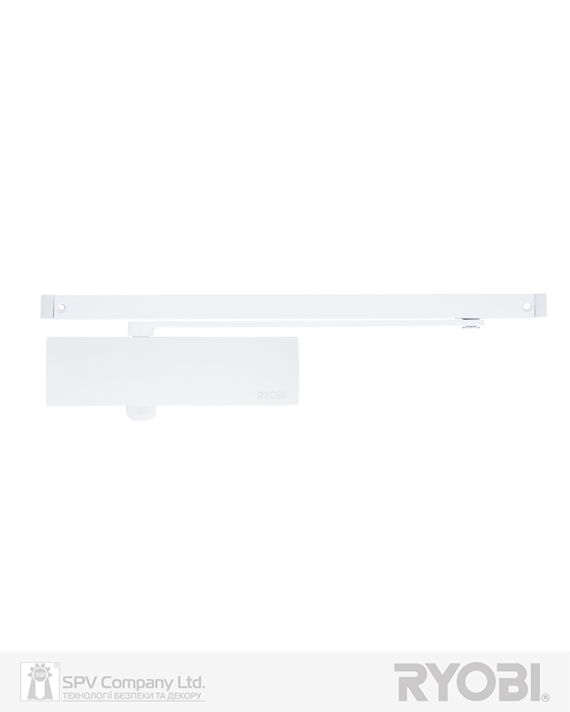Фото Дотягувач накладний RYOBI 1200 DS-1200T WHITE   SLD_HO_ARM EN_2 40кг 850мм     22,5 в інтернет-магазині locksmaster.com.ua