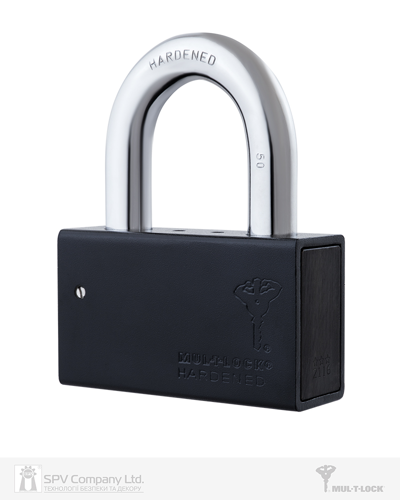 Фото Замок висячий MUL-T-LOCK M16/C1 MTL400   4867 2KEY DND3D_PURPLE_INS R_shackle 50мм 15,8мм BOX_M в інтернет-магазині locksmaster.com.ua