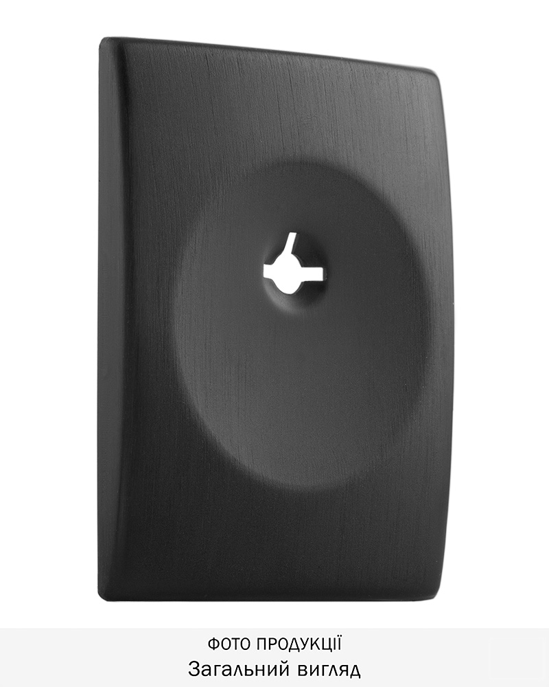 Фото Щиток DISEC     KT3614 OMEGA RECTANGL     Фарба_чорна   N     Без шторки в інтернет-магазині locksmaster.com.ua