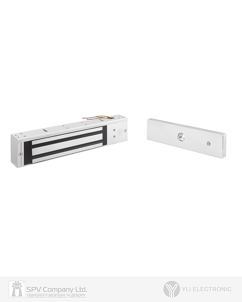 Фото Замок електромагнітний YLI YM-350N(LED)-DS 12/24В накладний 350 кг   в інтернет-магазині locksmaster.com.ua