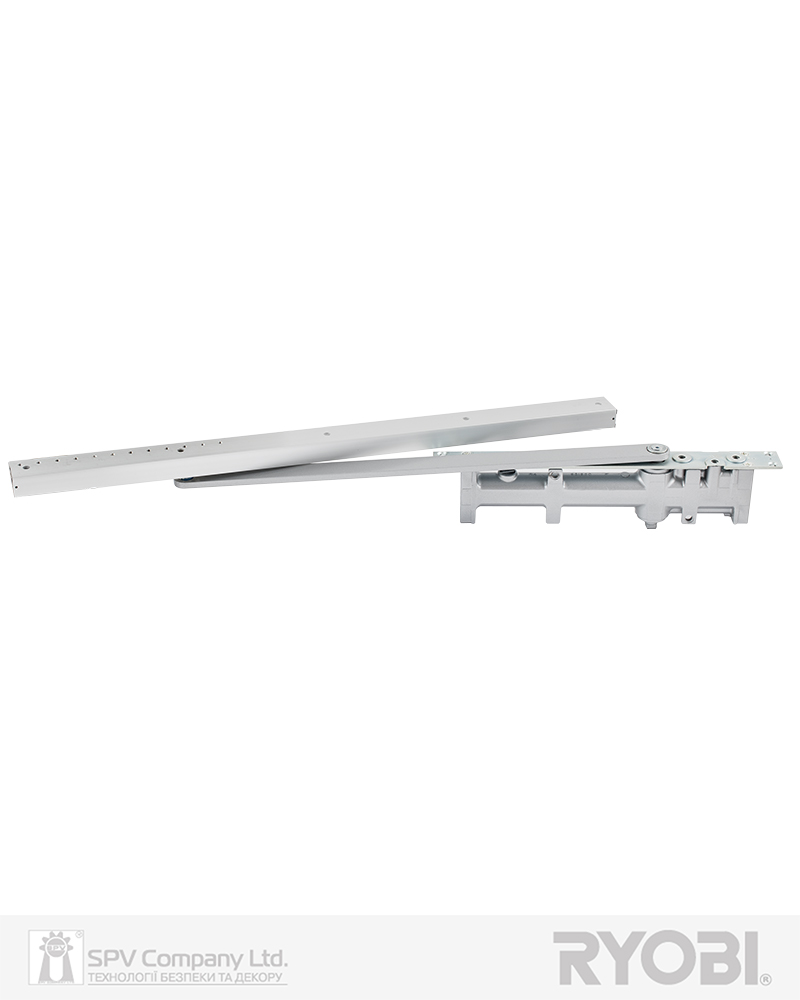 Фото Дотягувач врізний RYOBI COU-50 COU-52_R ALUMINIUM   SLD_ARM EN_2 45кг 900мм LEFT FIRE   в інтернет-магазині locksmaster.com.ua