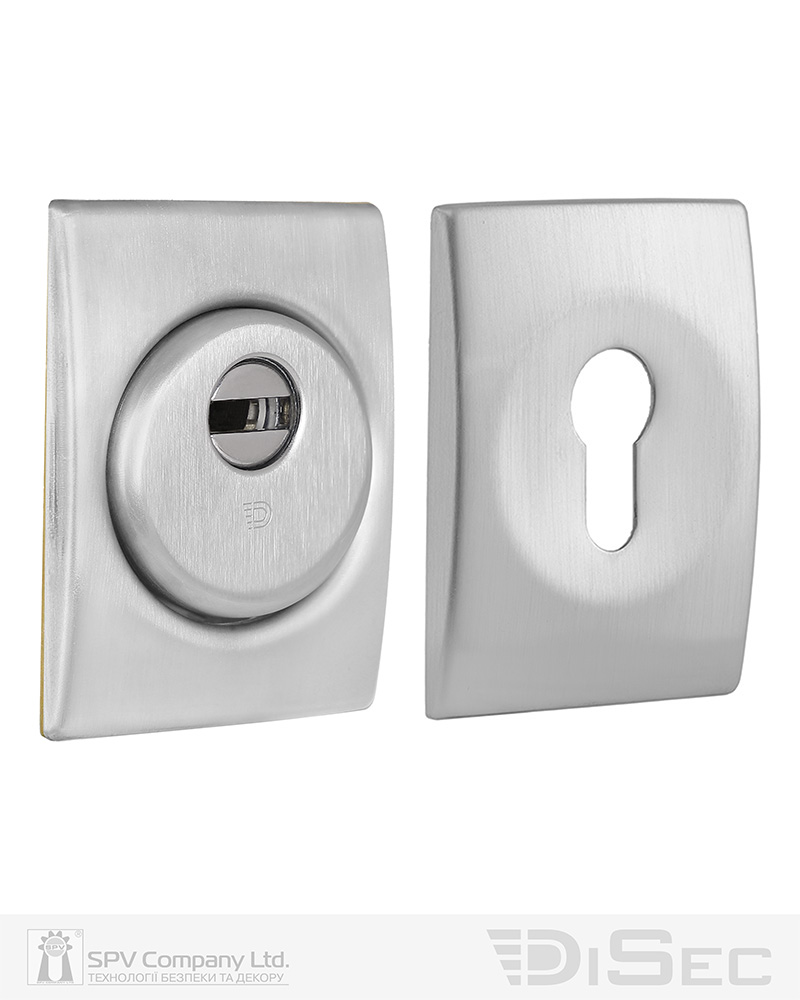 Фото Протектор DISEC   SFERIK BD+ DIN RECTANGL 25мм   Нерж.сталь_мат 3клас IT     Комплект в інтернет-магазині locksmaster.com.ua