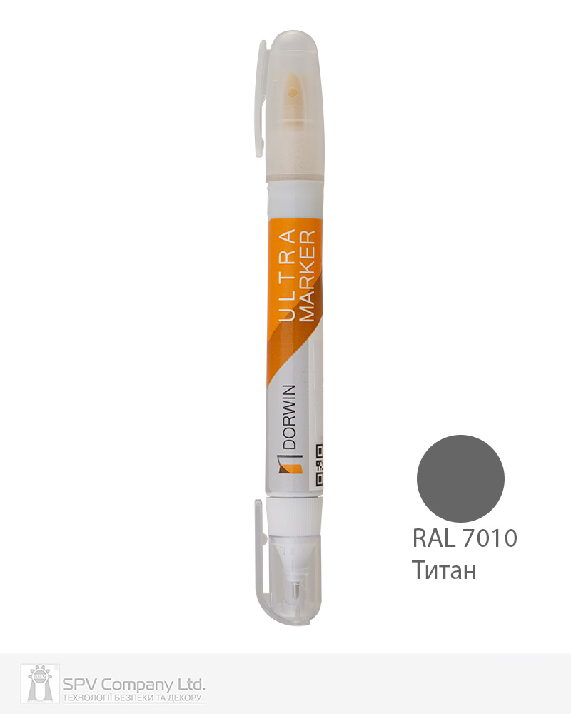 Фото Ретушуючий маркер DORWIN титан RAL 7010     в інтернет-магазині locksmaster.com.ua