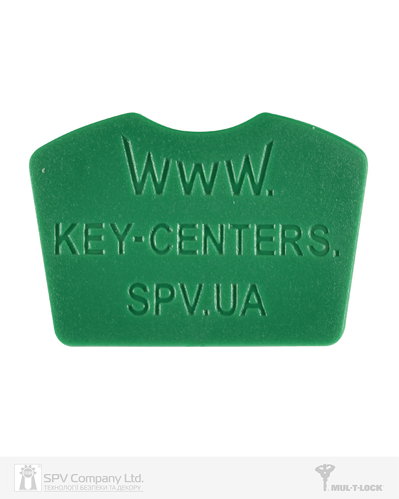 Фото Вставка-лого_кольорова MUL-T-LOCK KEYCENTERS GREEN   в інтернет-магазині locksmaster.com.ua