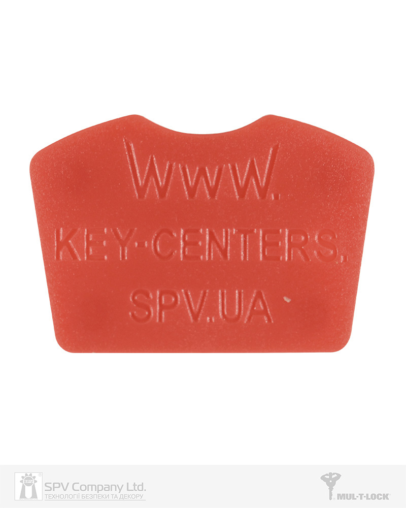 Фото Вставка-лого_кольорова MUL-T-LOCK KEYCENTERS RED   в інтернет-магазині locksmaster.com.ua