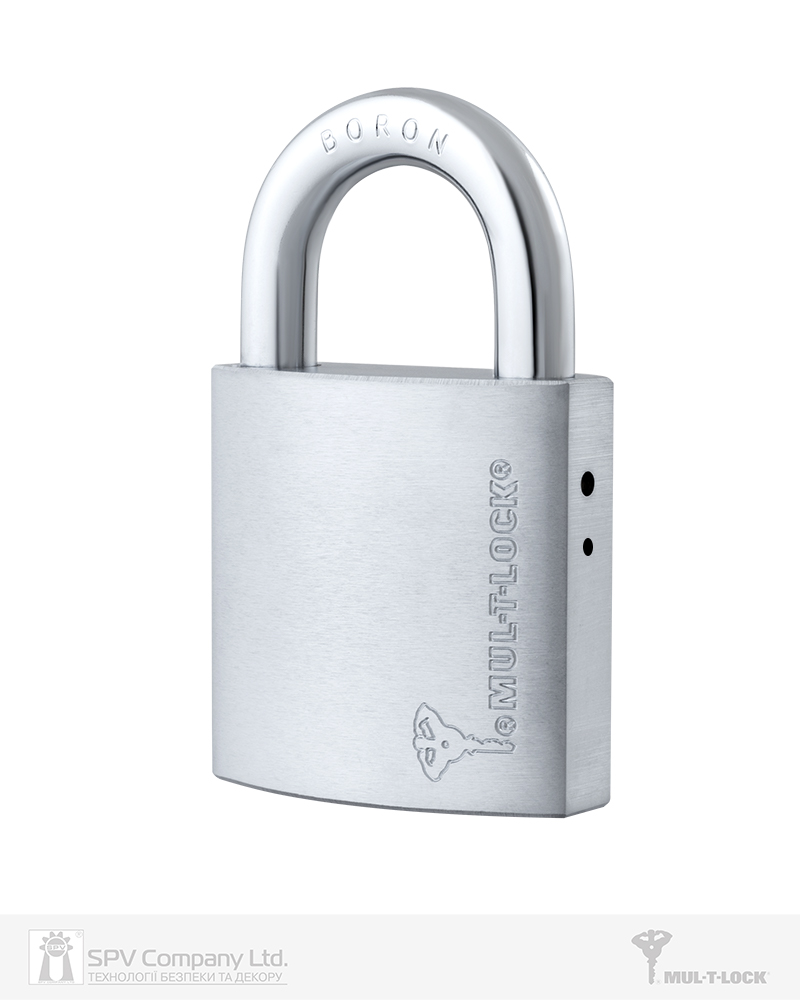 Фото Замок висячий MUL-T-LOCK G55/C1 MTL600   264S+ 2KEY DND3D_BLUE_INS NR_shackle 27мм 10мм в інтернет-магазині locksmaster.com.ua