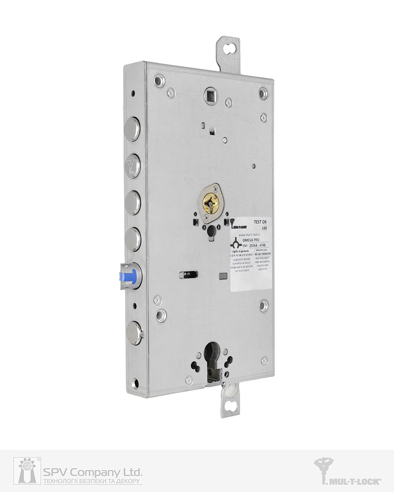 Фото Замок врізний MUL-T-LOCK 3-WAY OMEGA+DIN OFMPB30328L CR UNIV   BS65мм 85мм OMEGA_PRO VIP_CONTROL/3in1 1KEY+3KEY+1KEY+1KEY OMGP_BLACK+OMGP_GREEN+OMGP_YELLOW+OMGP_RED   93мм w/o_FP w/o_SP в інтернет-магазині locksmaster.com.ua