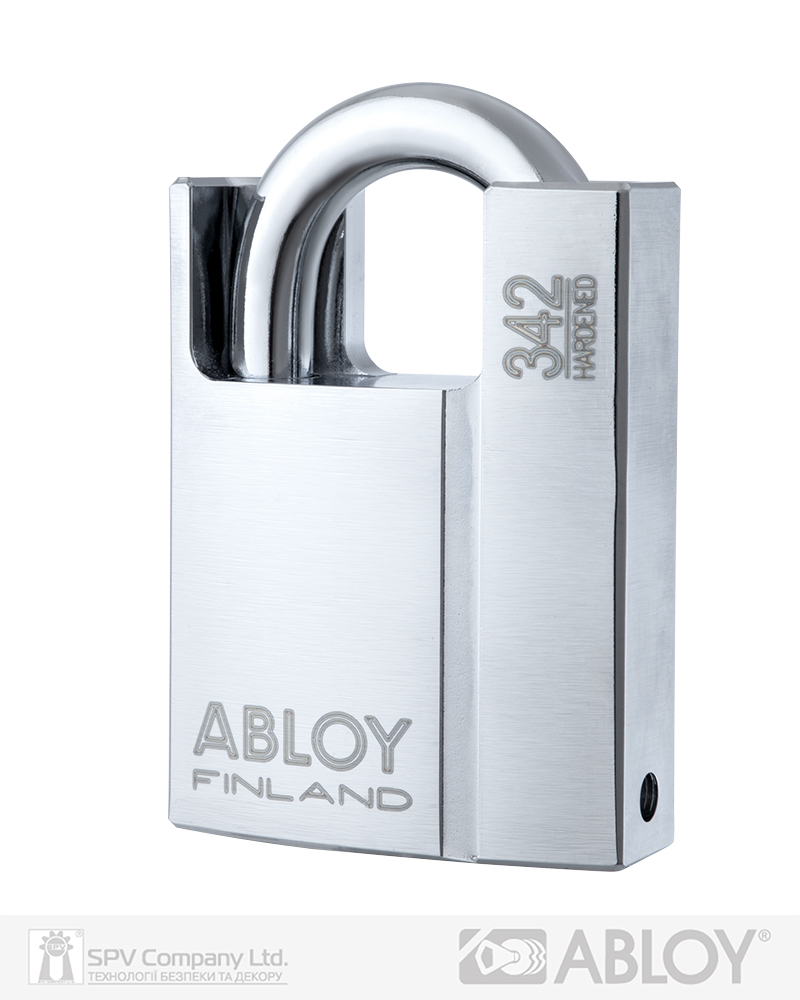 Фото Замок висячий ABLOY PL342 PROTEC2   TA77ZZ 2KEY PR2_T NR_shackle 25мм 10мм BOX в інтернет-магазині locksmaster.com.ua