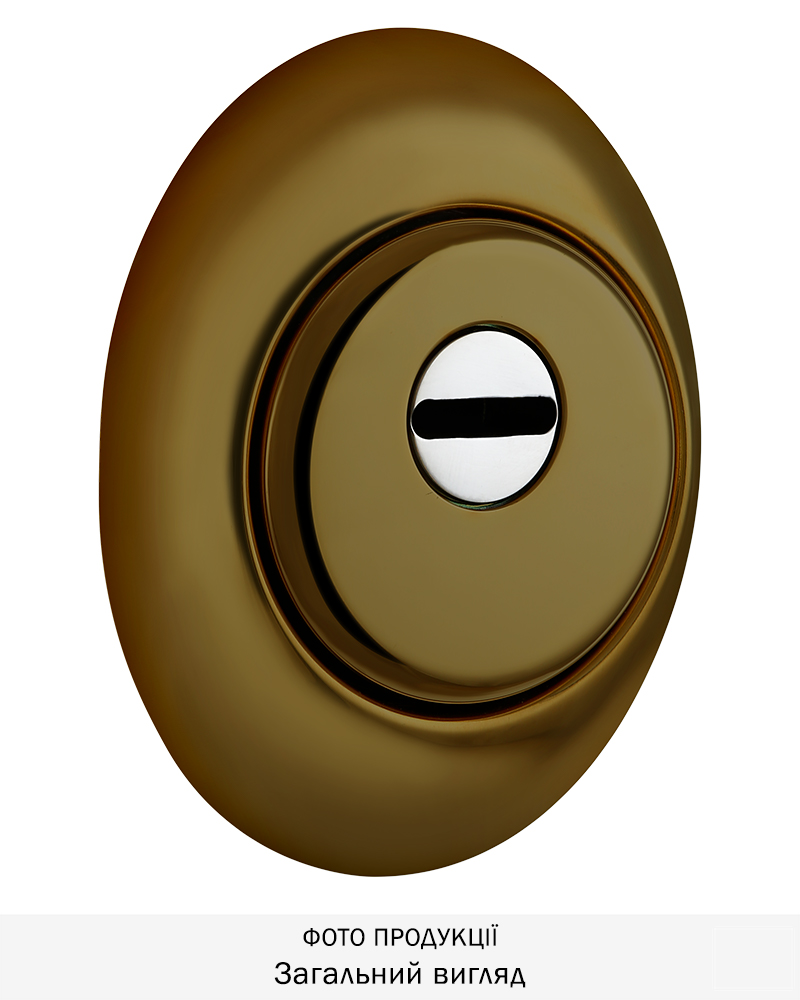 Фото Протектор DISEC   CLASS 5 CLS5 DIN OVAL 30мм   Бронза_PVD 5клас B     Зовнішній в інтернет-магазині locksmaster.com.ua