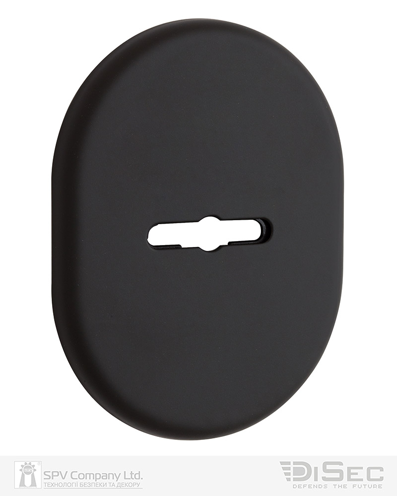 Фото Щиток DISEC     KT037 MATRIX OVAL     Фарба_чорна   N     Без шторки в інтернет-магазині locksmaster.com.ua