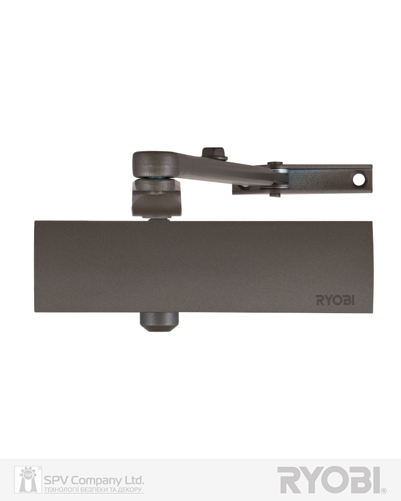 Фото Дотягувач накладний RYOBI 1200 D-1200 METALLIC_BRONZE   STD_ARM EN_2/3/4 80кг 1100мм   FIRE   в інтернет-магазині locksmaster.com.ua
