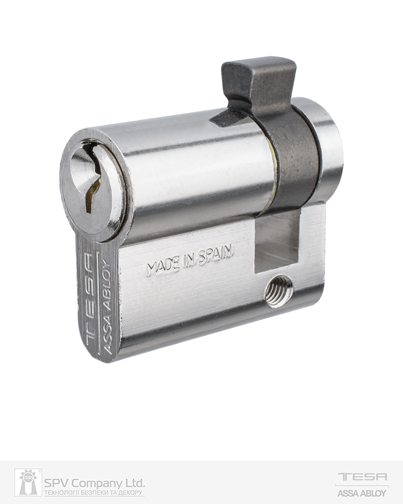 Фото Циліндр TESA DIN_HALF_K     TE5 40 N 30x10   CAM180   3KEY TE5_B     в інтернет-магазині locksmaster.com.ua