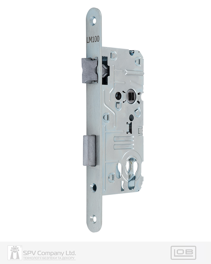 Фото Замок врізний LOB DIN Z7BBL LEFT BS50мм 72мм ZN 20мм   w/o_SP   в інтернет-магазині locksmaster.com.ua