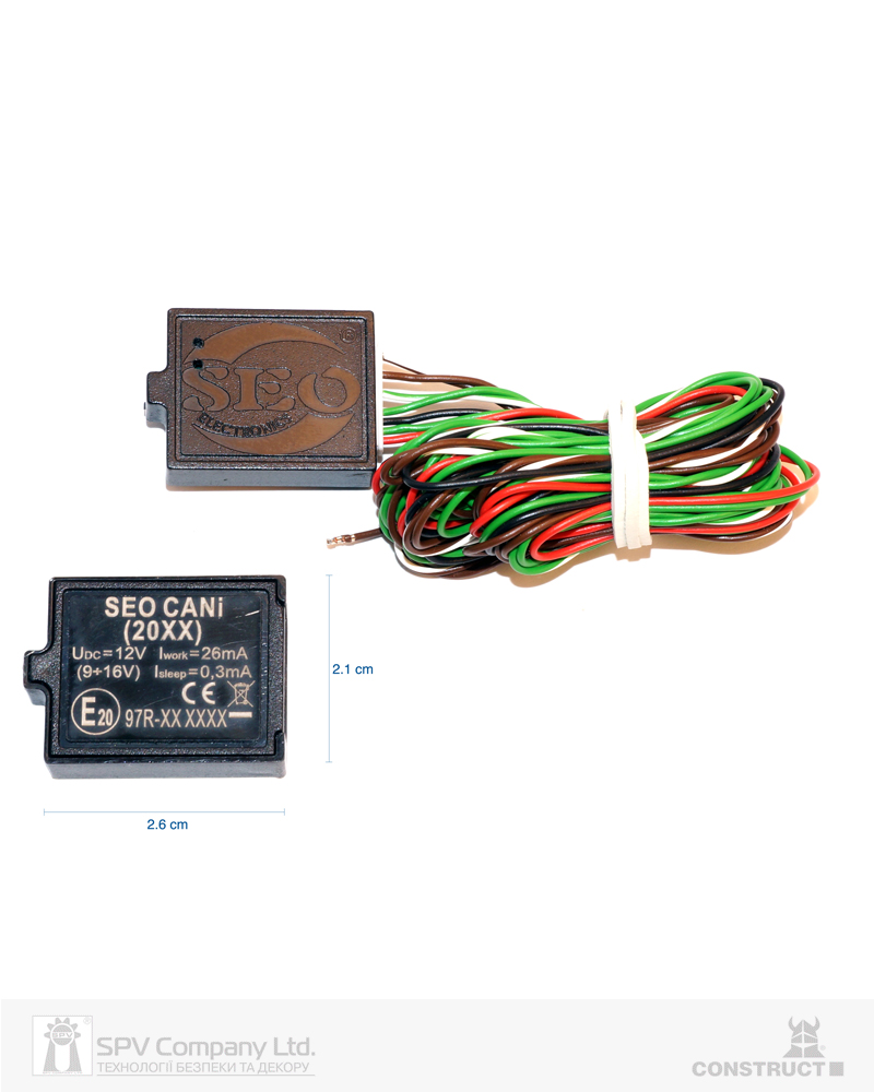 Фото Імобілайзер SEO CANi       P/N78761001 кнопки в інтернет-магазині locksmaster.com.ua