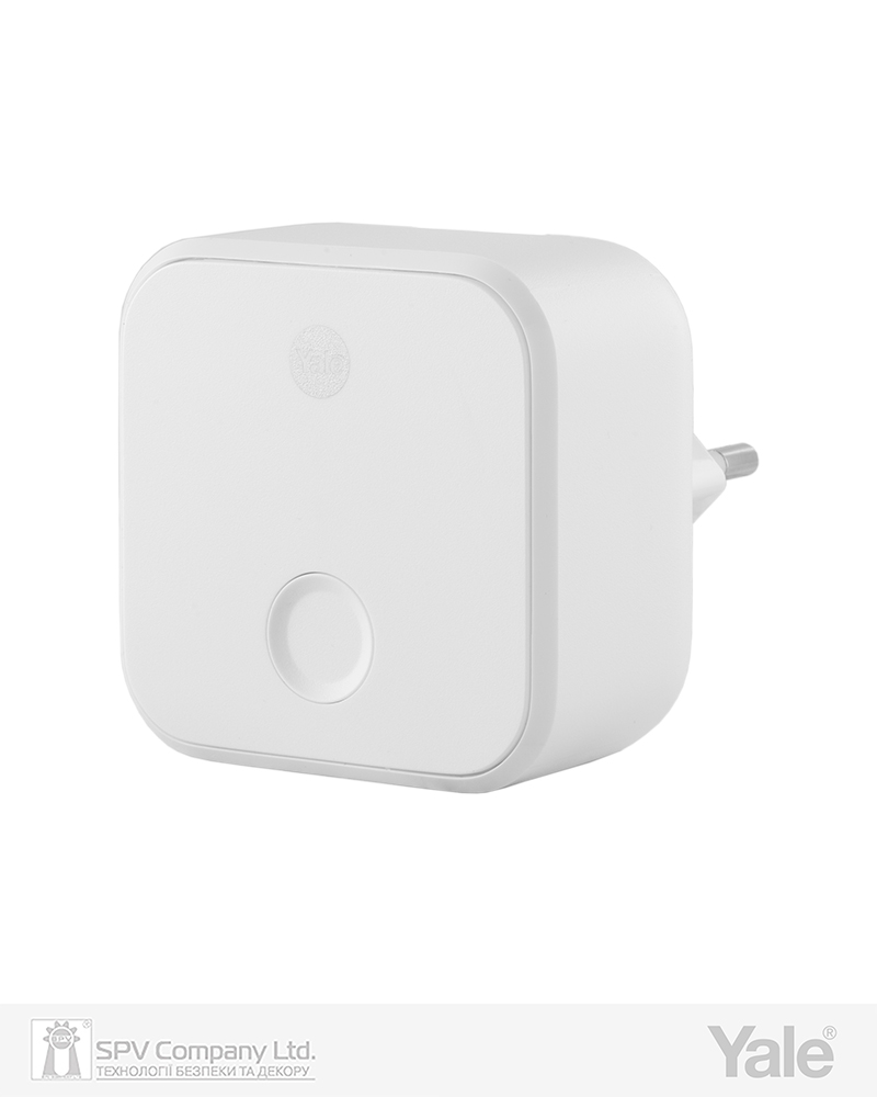 Фото Концентратор мережевий  YALE LINUS   білий для підключення контролеру до мережі в інтернет-магазині locksmaster.com.ua