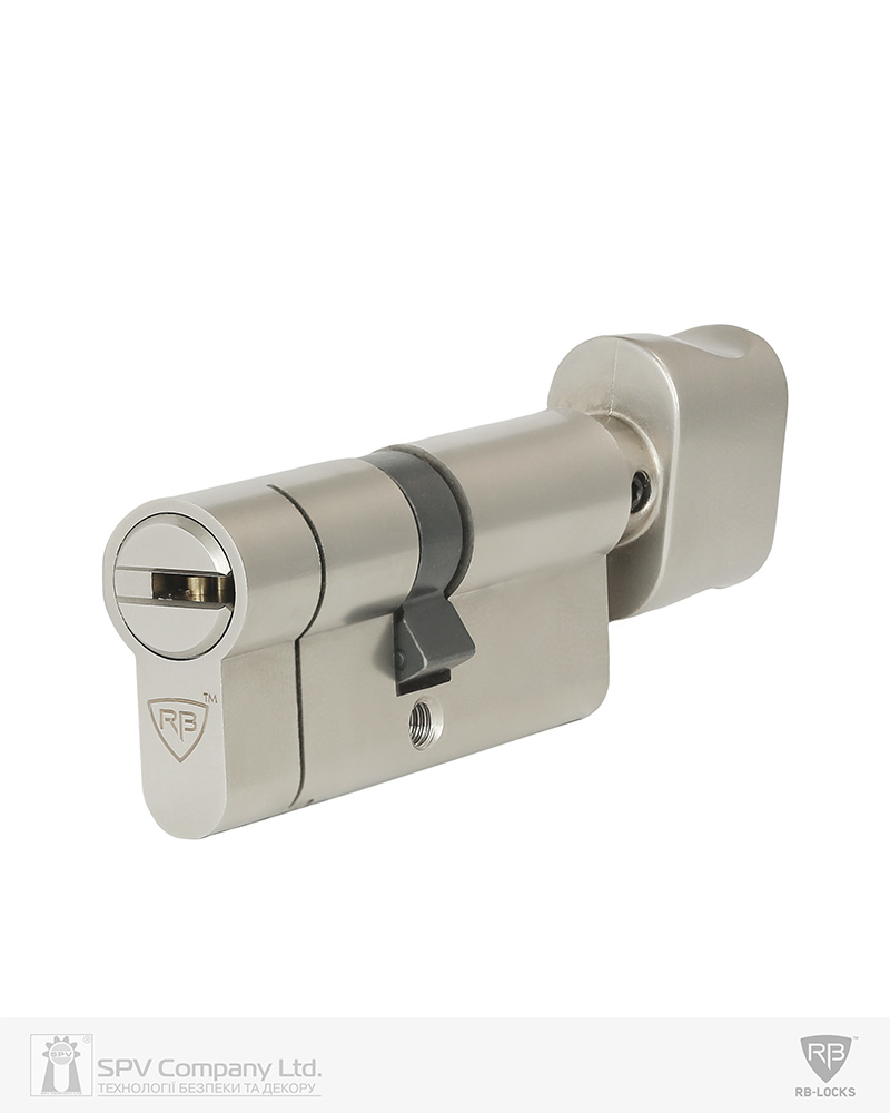 Фото Циліндр RB DIN_KT     D7R 95 NST 45x50T TO_NST CAM30   5KEY TR_BLACK 426С_INS D70 в інтернет-магазині locksmaster.com.ua