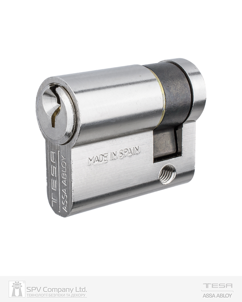 Фото Циліндр TESA DIN_HALF_K     TE5 40 N 30x10   CAM0   M/S       в інтернет-магазині locksmaster.com.ua