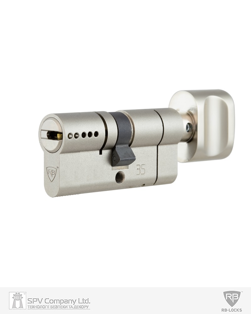Фото Циліндр RB DIN_KT     KEYLOCX 63 NST 28x35T TO_NST CAM30   5KEY RB1 K04   в інтернет-магазині locksmaster.com.ua