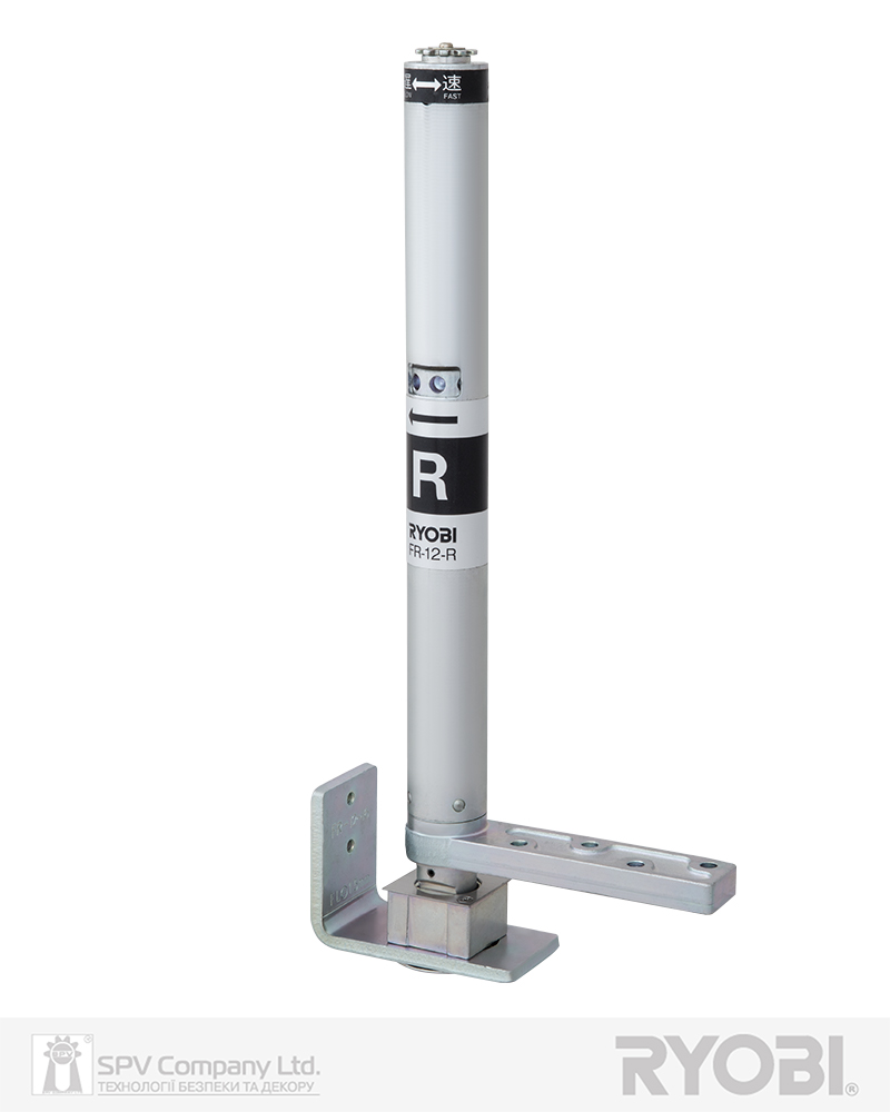 Фото Дотягувач врізний RYOBI FR FR-12-L ALUMINIUM     EN_5 100кг 1200мм RIGHT     в інтернет-магазині locksmaster.com.ua