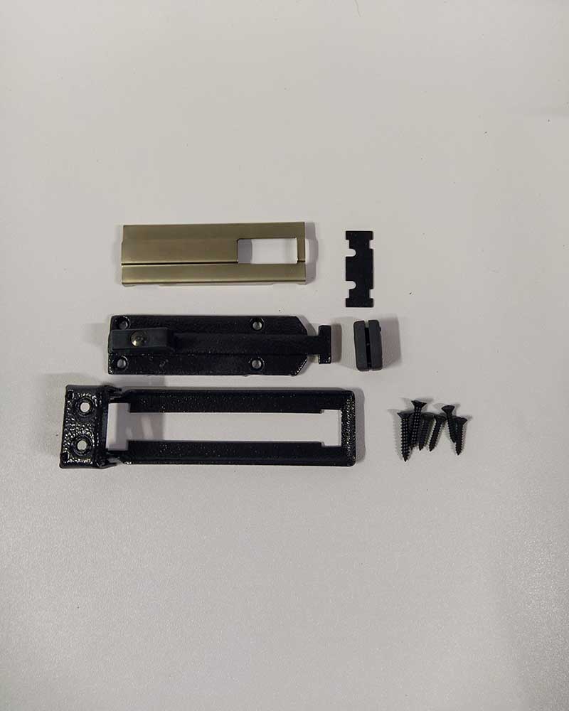 Фото    Цепочка дверна BLACK/накладка MCR    в інтернет-магазині locksmaster.com.ua