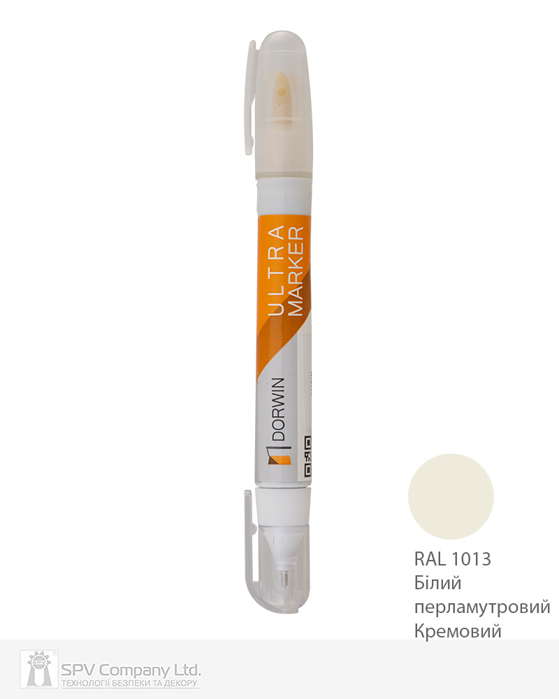 Фото Ретушуючий маркер DORWIN білий_перламутровий, кремовий RAL 1013     в інтернет-магазині locksmaster.com.ua