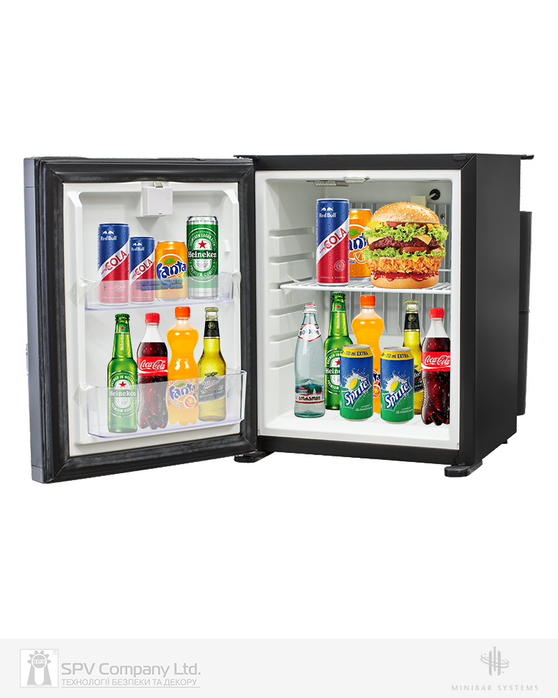 Фото Мінібар готельний MINIBAR SYSTEMS Primo+ 20 20л Стандартні суцільні UNIV  Без знанення в інтернет-магазині locksmaster.com.ua