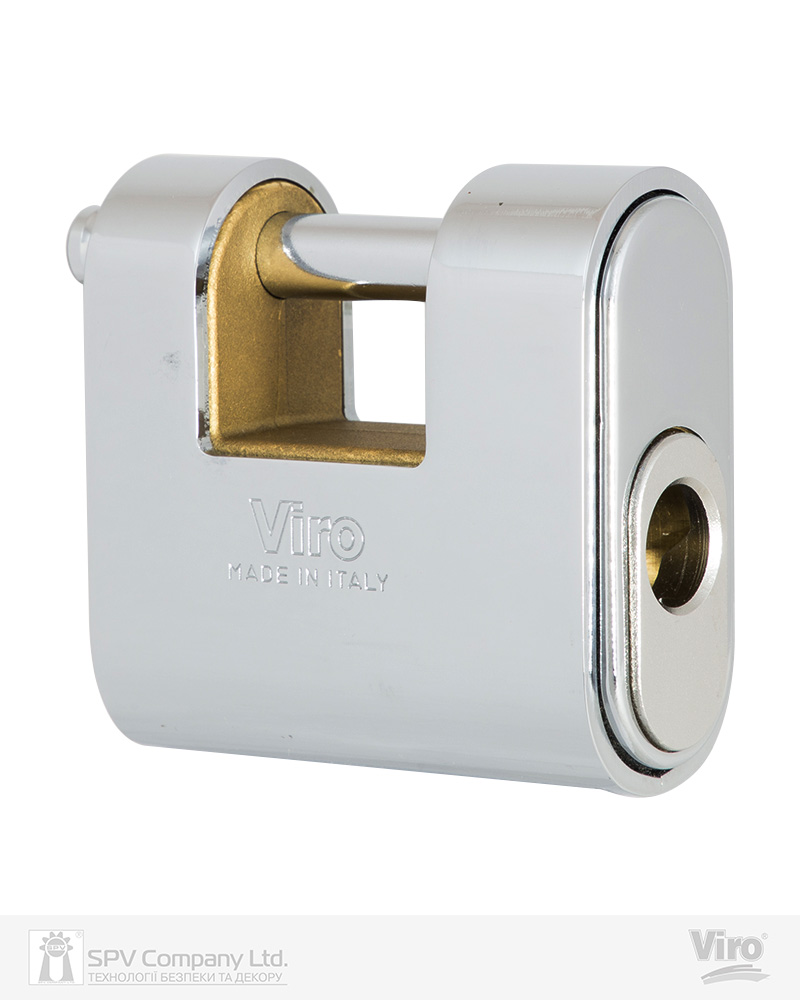Фото Замок висячий VIRO PANZER 4117.MC           20мм SLID_shackle 12мм BOX   в інтернет-магазині locksmaster.com.ua