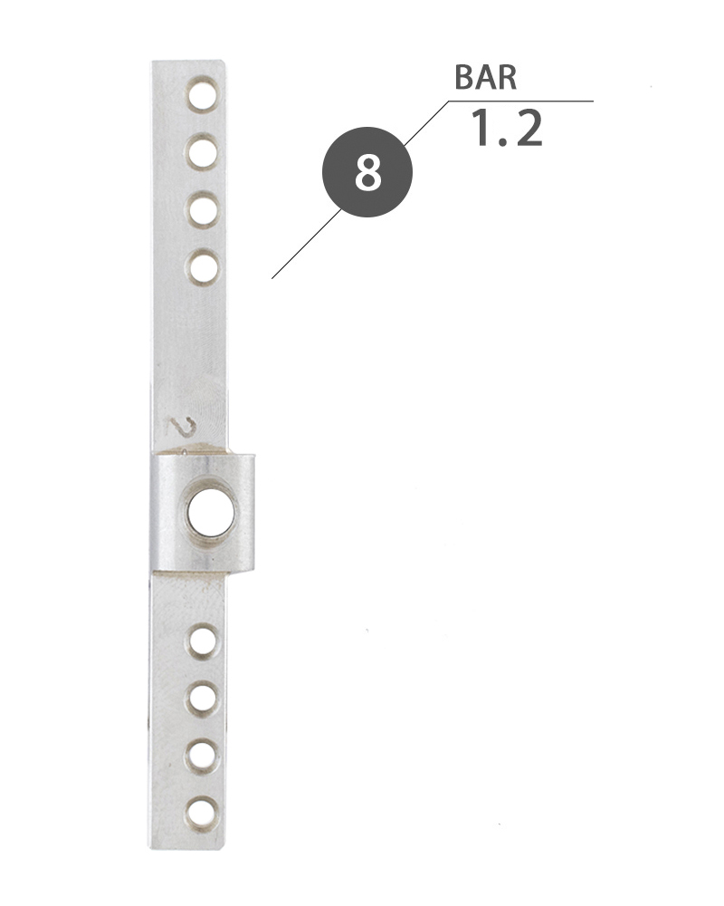 Фото Бар MUL-T-LOCK   *MODULAR   SILVER 1.2 для циліндра в інтернет-магазині locksmaster.com.ua