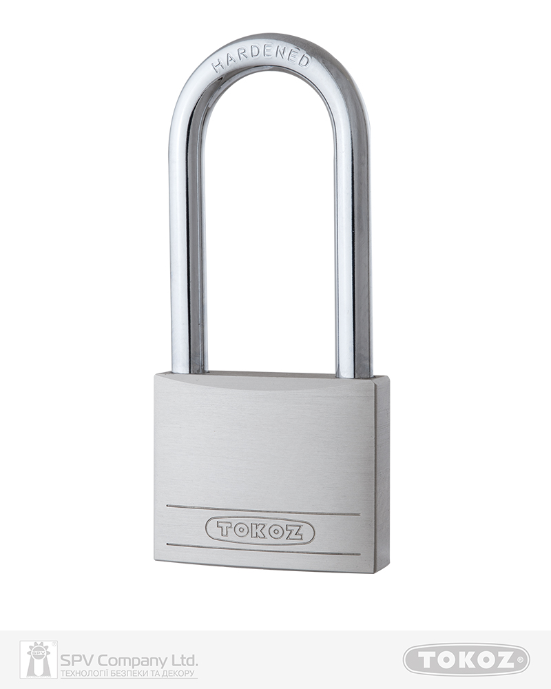 Фото Замок висячий TOKOZ BETA_50_LONG       3KEY TK1_M NR_shackle 63мм 8мм     в інтернет-магазині locksmaster.com.ua