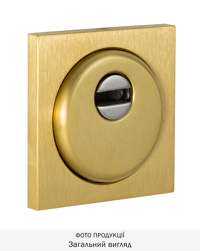 Фото Протектор DISEC   MONOLITO_SFERIK BD200 DIN SQUARE 25мм   Латунь_мат 3клас TT     Зовнішній в інтернет-магазині locksmaster.com.ua
