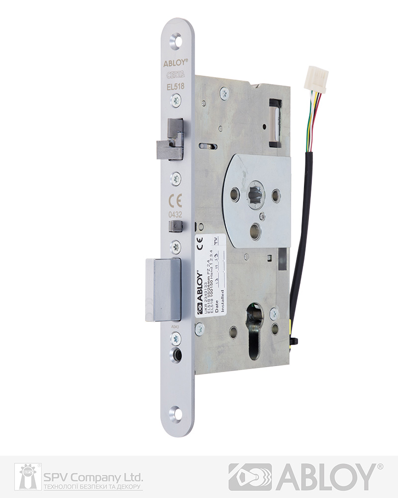 Фото Замок електромеханічний ABLOY EL 518 BS55мм 72мм FP24 SS UNIV DIN_CERTА MOT 12-24V PANIC_FUNCTION    в інтернет-магазині locksmaster.com.ua