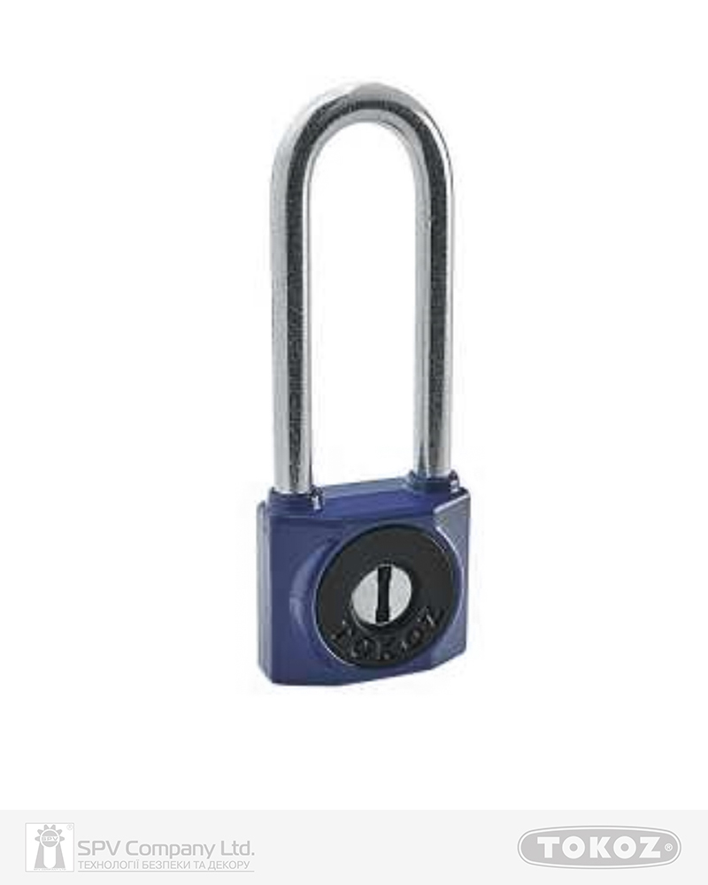 Фото Замок висячий TOKOZ 820/30       2KEY   NR_shackle 76,4мм 5,6мм     в інтернет-магазині locksmaster.com.ua