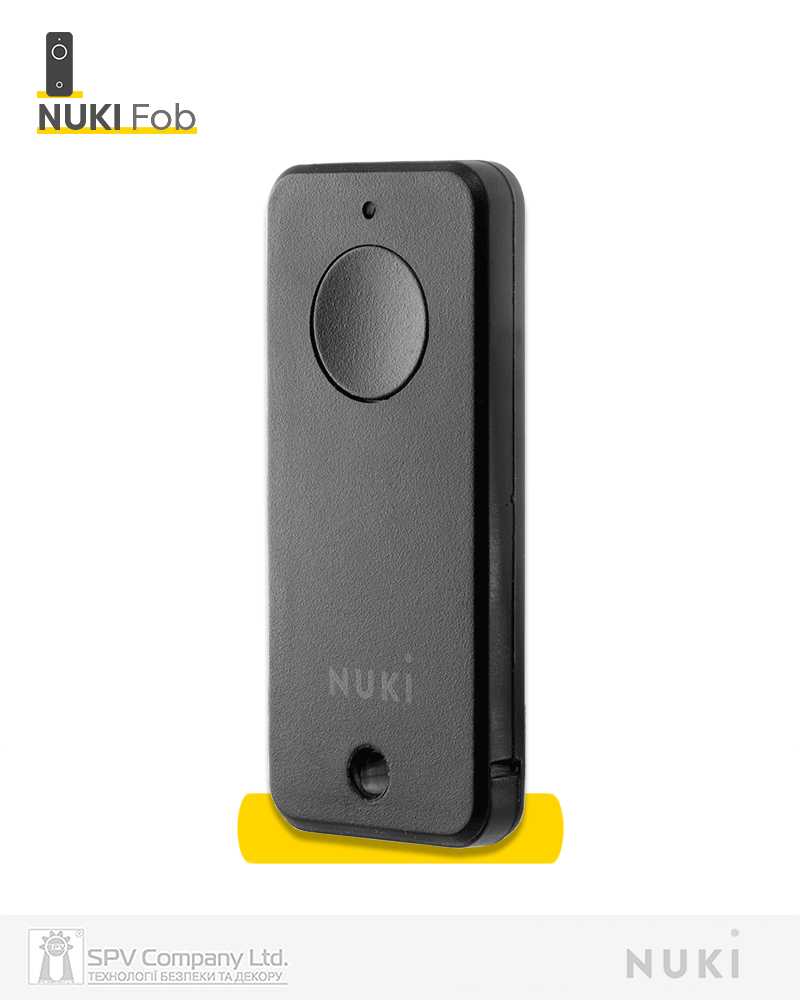 Фото Пульт дистанційного керування NUKI FOB   чорний до контролерів Smart Lock в інтернет-магазині locksmaster.com.ua